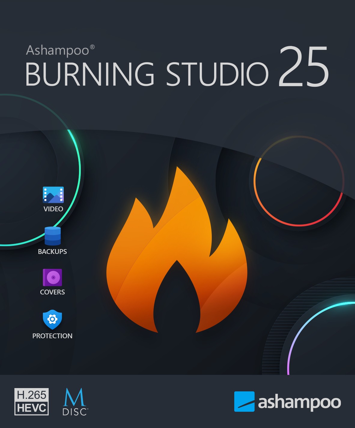 Ashampoo Burning Studio 25 - Dauerlizenz / 1-PC - KEY (ESD)