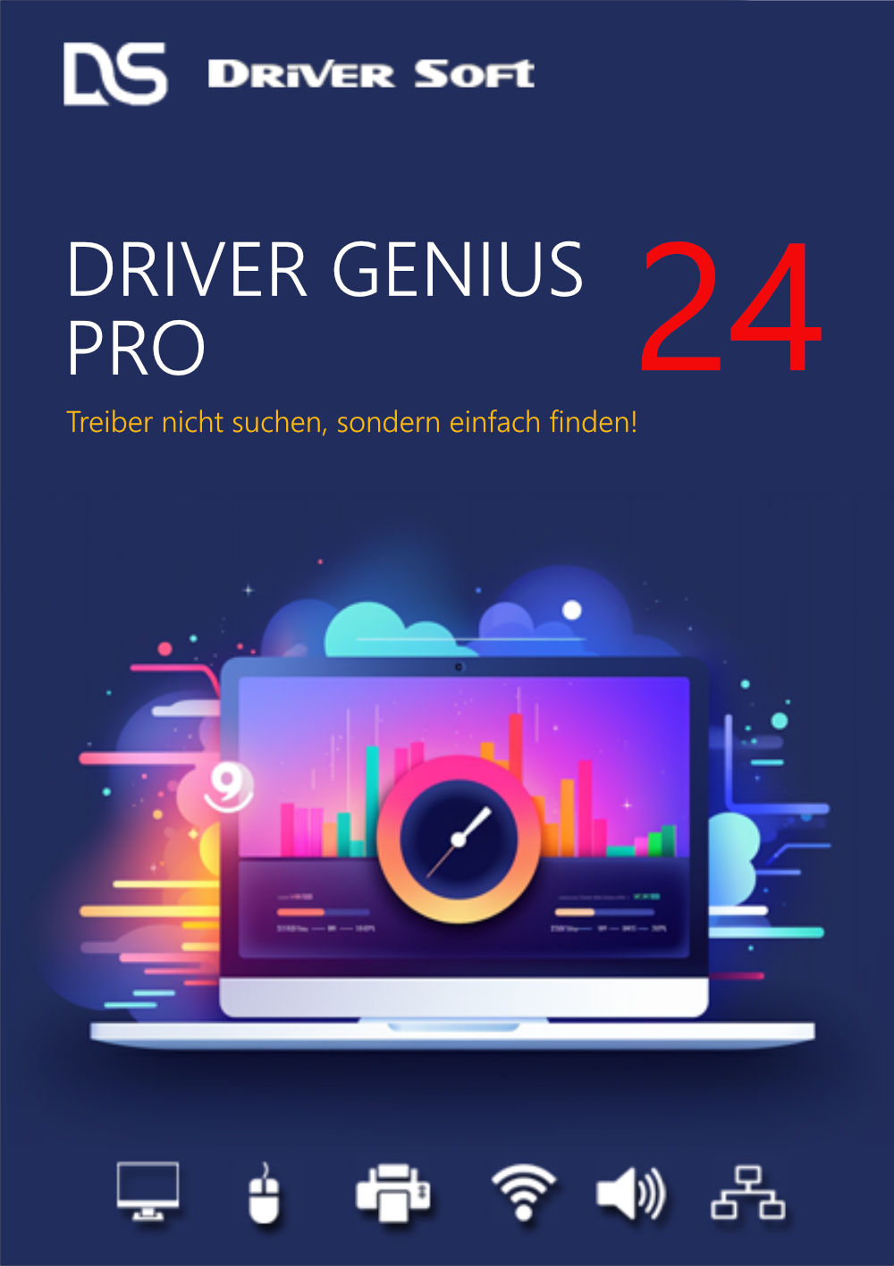 Driver Genius 24 PRO 3-Geräte / 1-Jahr #KEY (ESD)