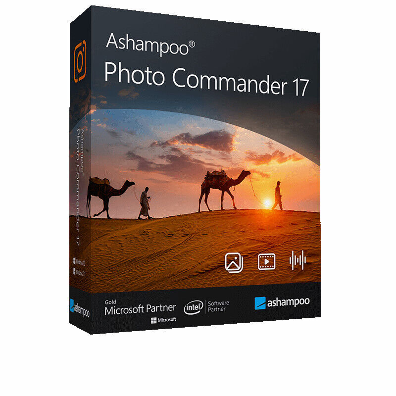 Ashampoo Photo Commander 17, Windows 10/11 (64-Bit) / 1 PC / Dauerlizenz / KEY
