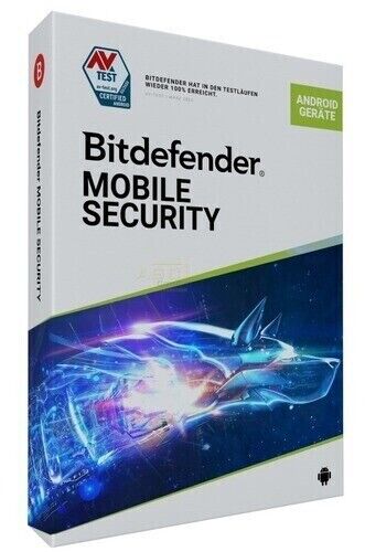 Bitdefender Mobile Security 2024 - 3 Geräte /1 Jahr / Android - iOS + VPN
