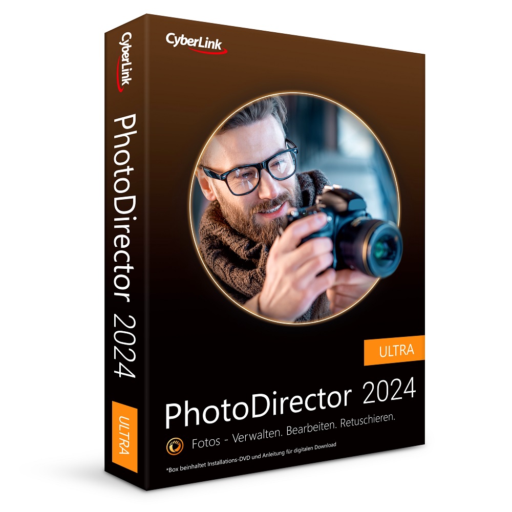 Cyberlink PhotoDirector 2024 Ultra /1 PC /Dauerlizenz /BOX