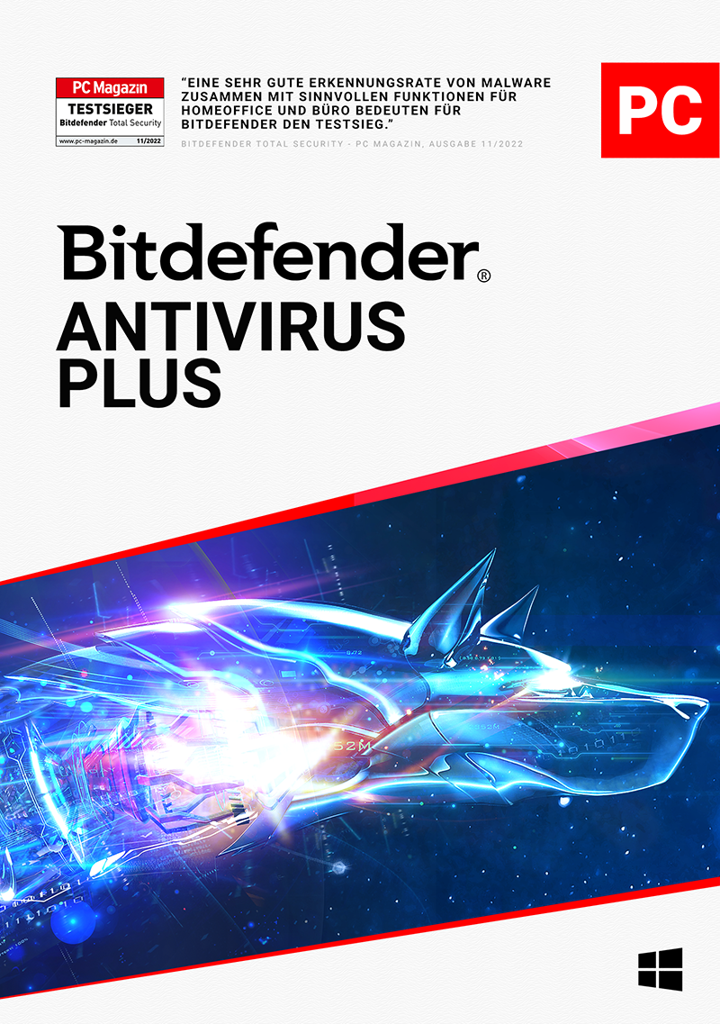 Bitdefender Antivirus Plus / 1 Gerät / 1 Jahr / ESD