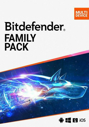 Bitdefender Family Pack bis zu 15 Geräte | 2 Jahre | inkl. VPN