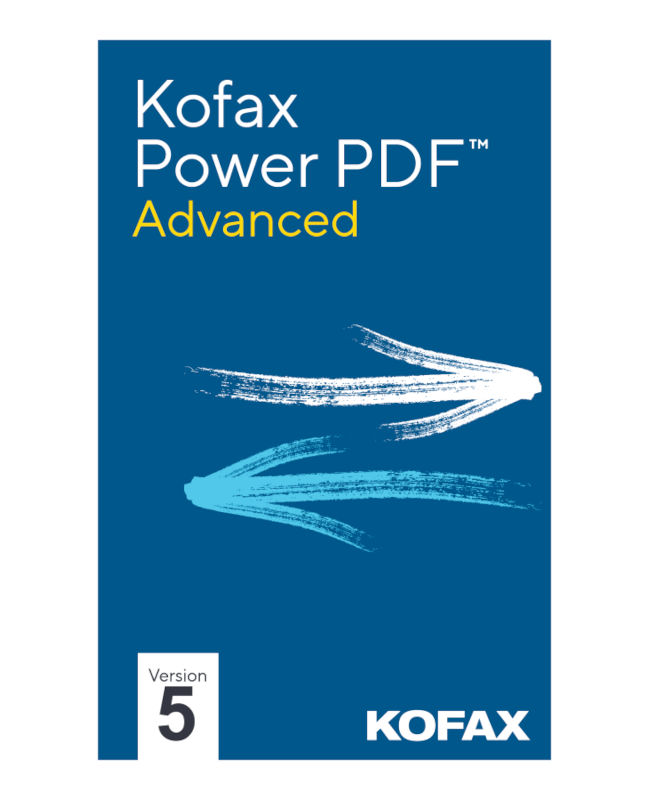 Kofax Power PDF Advanced 5.1 / 1-PC / WINDOWS / Dauerlizenz / ESD