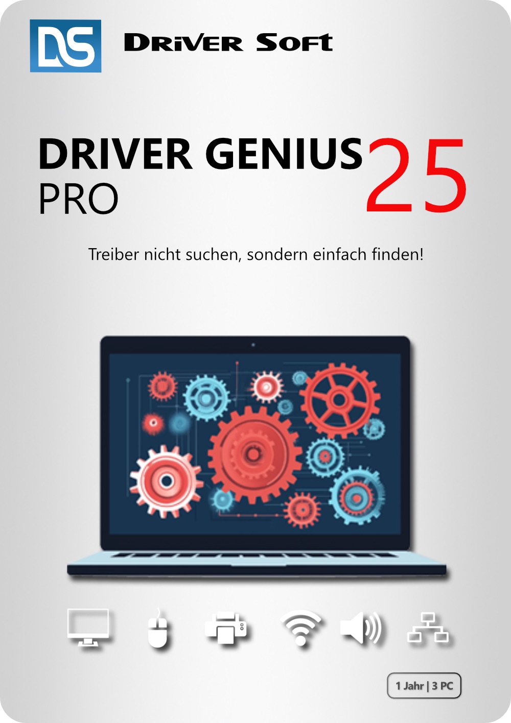 Driver Genius 25 PRO / 3-Geräte / 1-Jahr / PKC Driver Genius 25 PRO / 3-Geräte / 1-Jahr / PKC