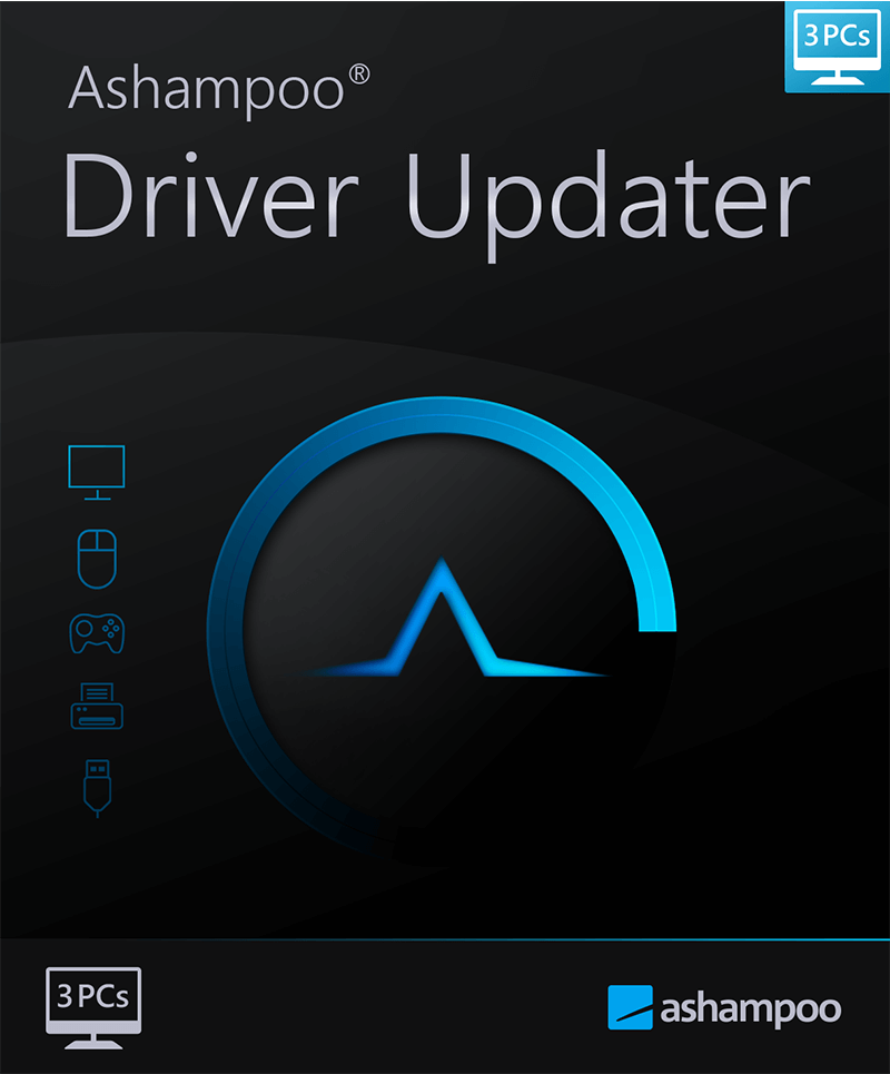 Ashampoo Driver Updater, 3 PC, Windows 10,8,7, 1-Jahr, ESD, Download