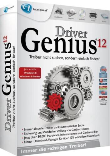 Driver Genius 12 - 2-PC - DEUTSCH *Treiber-Aktualisierung*, Windows, ESD - Key