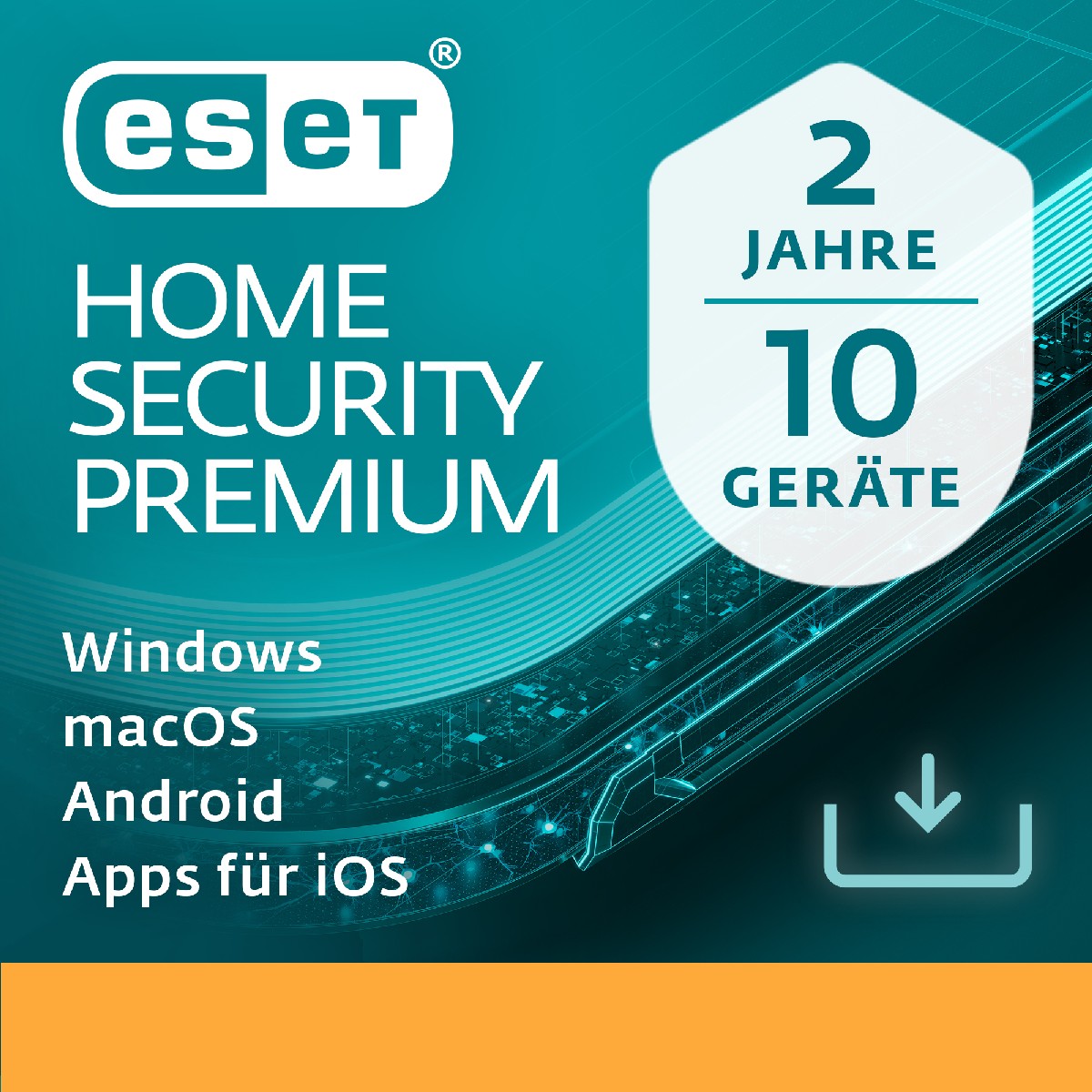 ESET HOME Security Premium 10-Gerät / 2-Jahr / DEUTSCH / KEY (ESD)