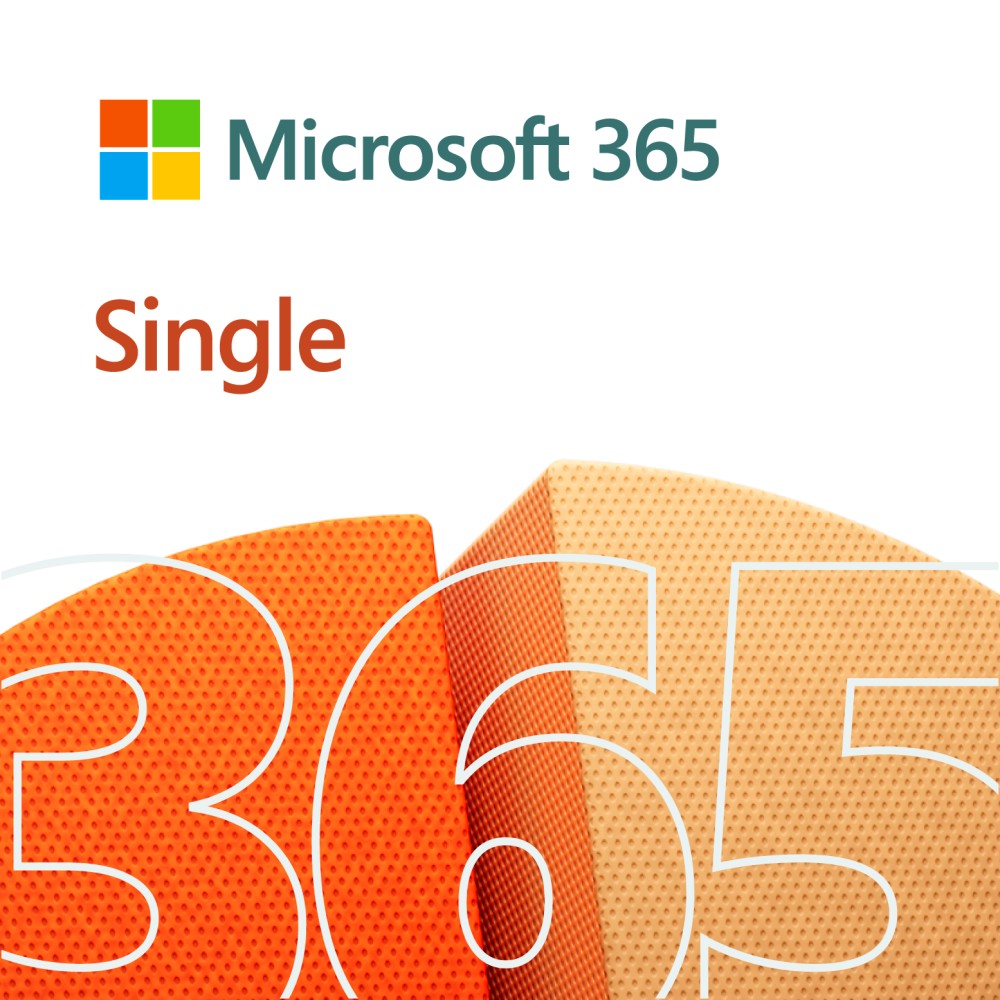 Microsoft Office 365 Single / 1-Benutzer bis zu 5-Geräte / 1-Jahr / ESD