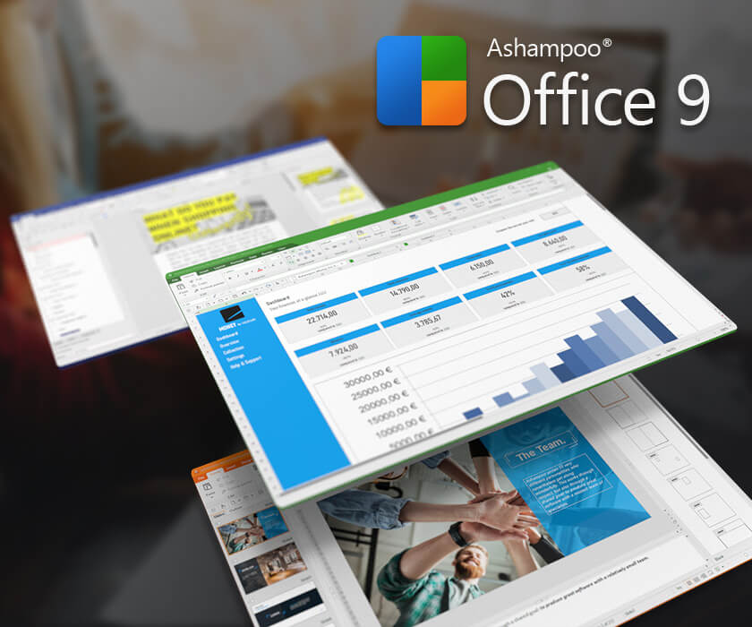 Ashampoo Office 9 - Dauerlizenz / 5-PC - KEY (ESD)