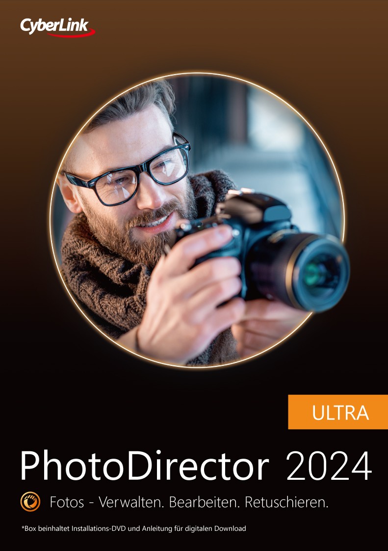 Cyberlink PhotoDirector 2024 Ultra /Dauerlizenz/ 1 PC/ KEY (ESD)