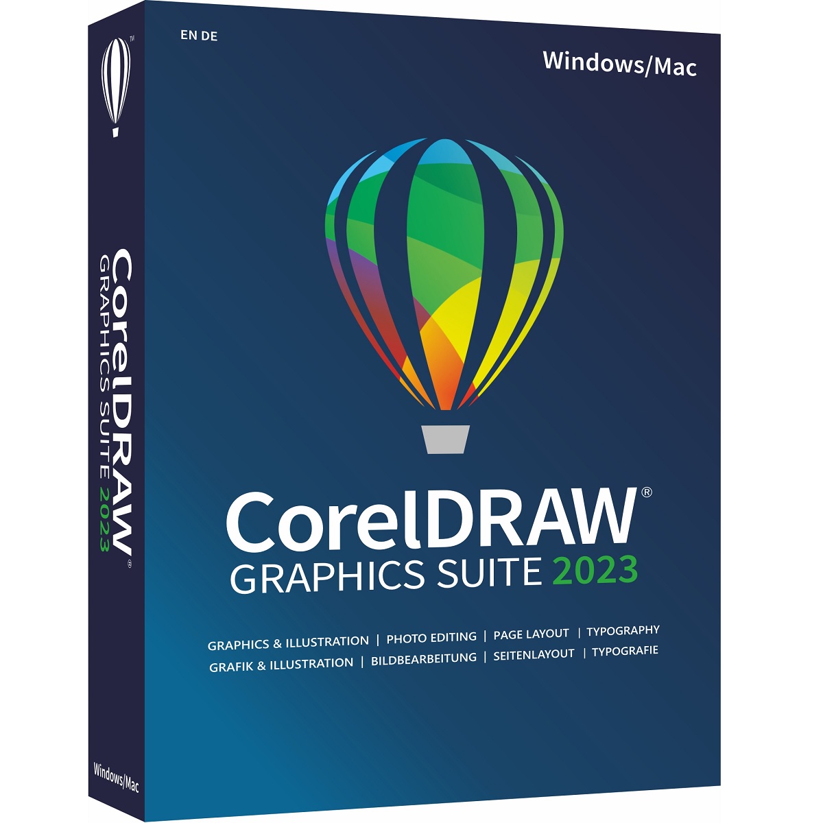  CorelDRAW Graphics Suite 2023 WIN/MAC Dauerlizenz Deutsch / ML BOX