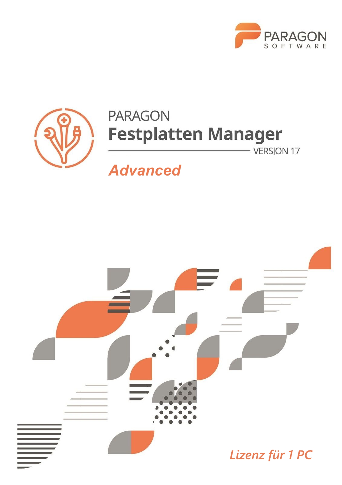Paragon Festplatten Manager 17 Advanced 1-PC / Dauerlizenz #Key (ESD)