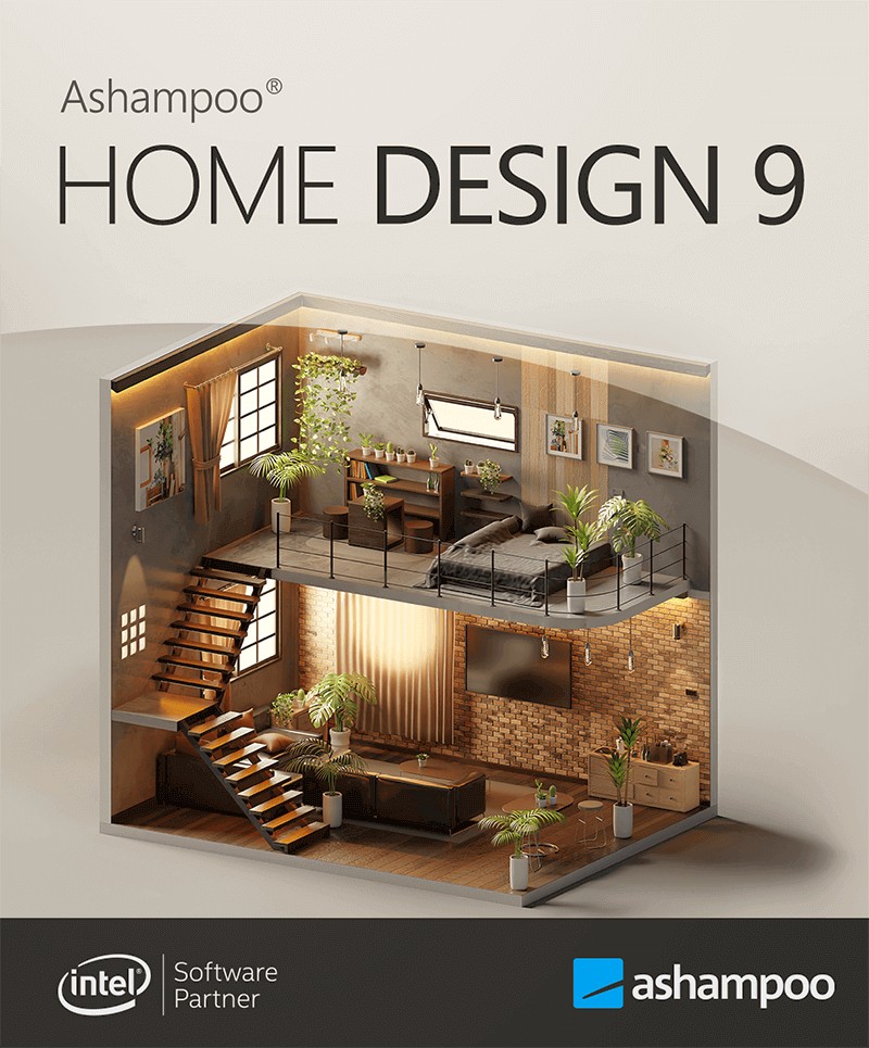 Ashampoo Home Design 9 / 1 Gerät / Dauerlizenz / KEY