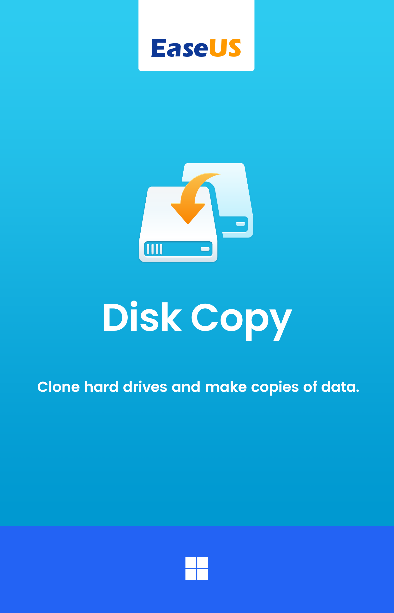 EaseUS Disk Copy Pro (Lifetime Upgrades) / 1PC / Dauerlizenz / Win / ESD