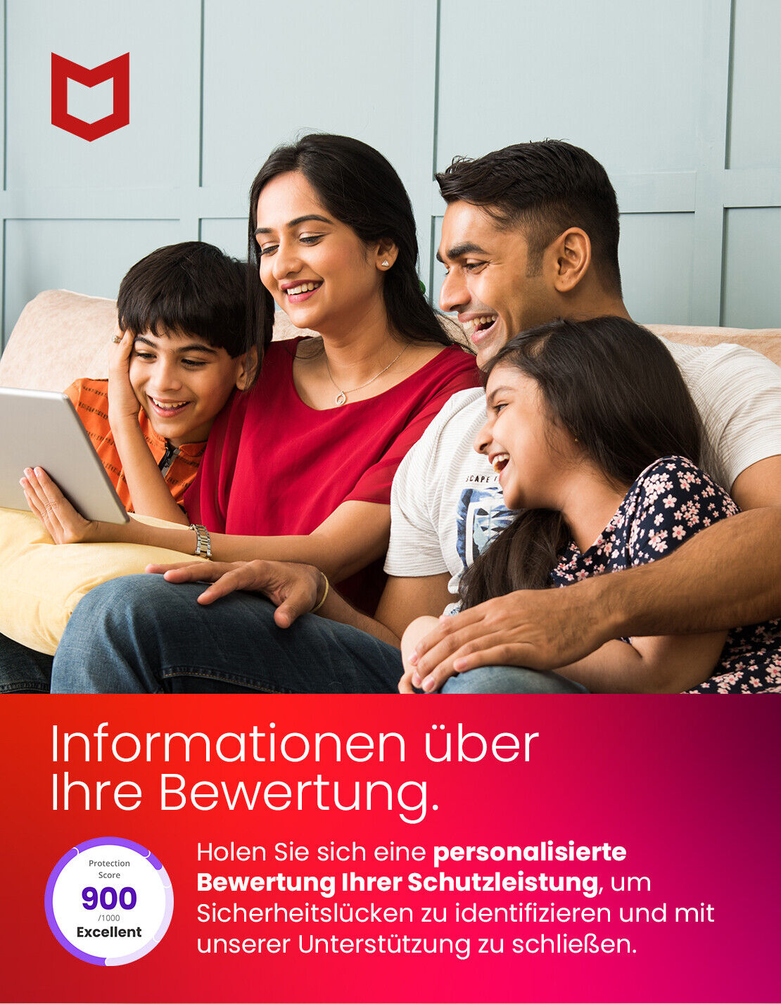McAfee Total Protection 2023 - 5 Geräte - 1 Jahr inkl. VPN / ESD