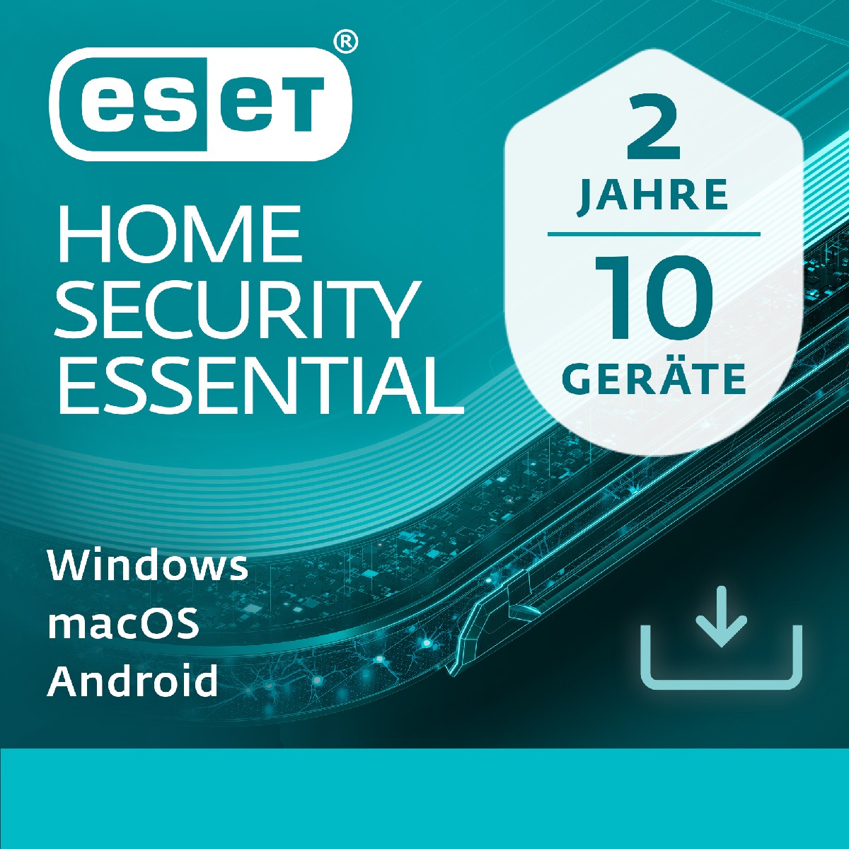 ESET HOME Security Essential 10-Geräte / 2-Jahr / DEUTSCH / KEY (ESD)