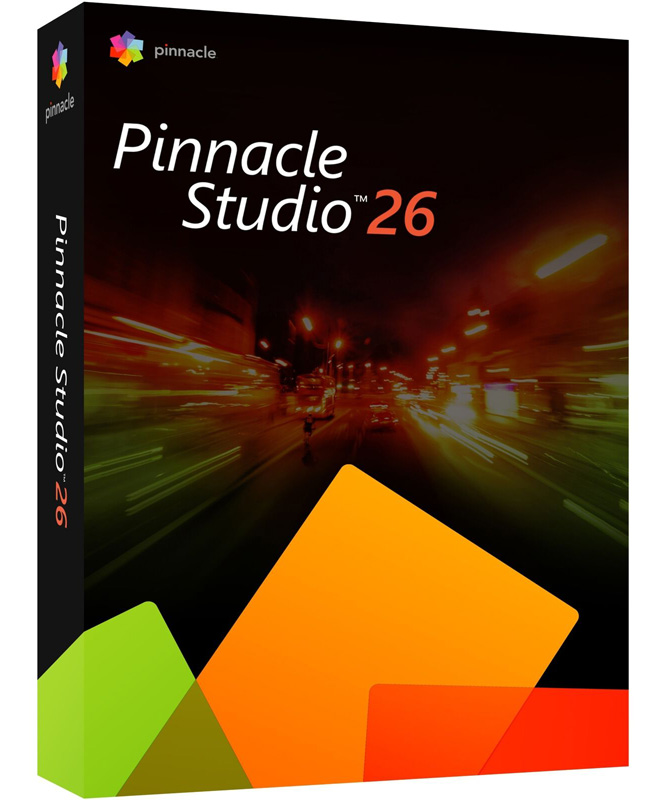 Pinnacle Studio 26 (2023) Standard *Dauerlizenz* Windows DE/ML #BOX