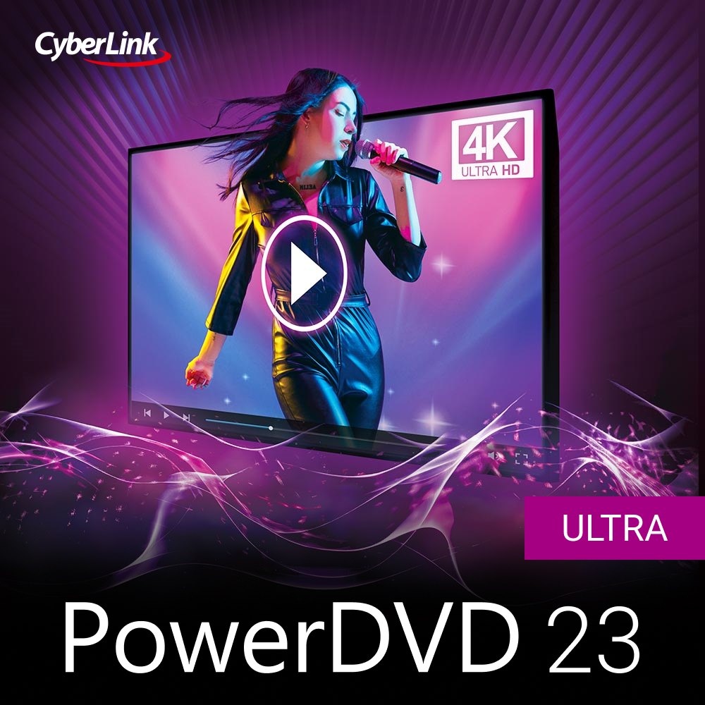 Cyberlink PowerDVD 23 Ultra  /1 PC / Dauerlizenz /ESD