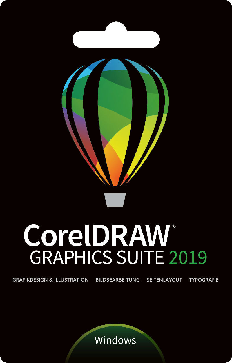 CorelDRAW Graphics Suite 2019 - DEUTSCH - VOLLVERSION - PKC