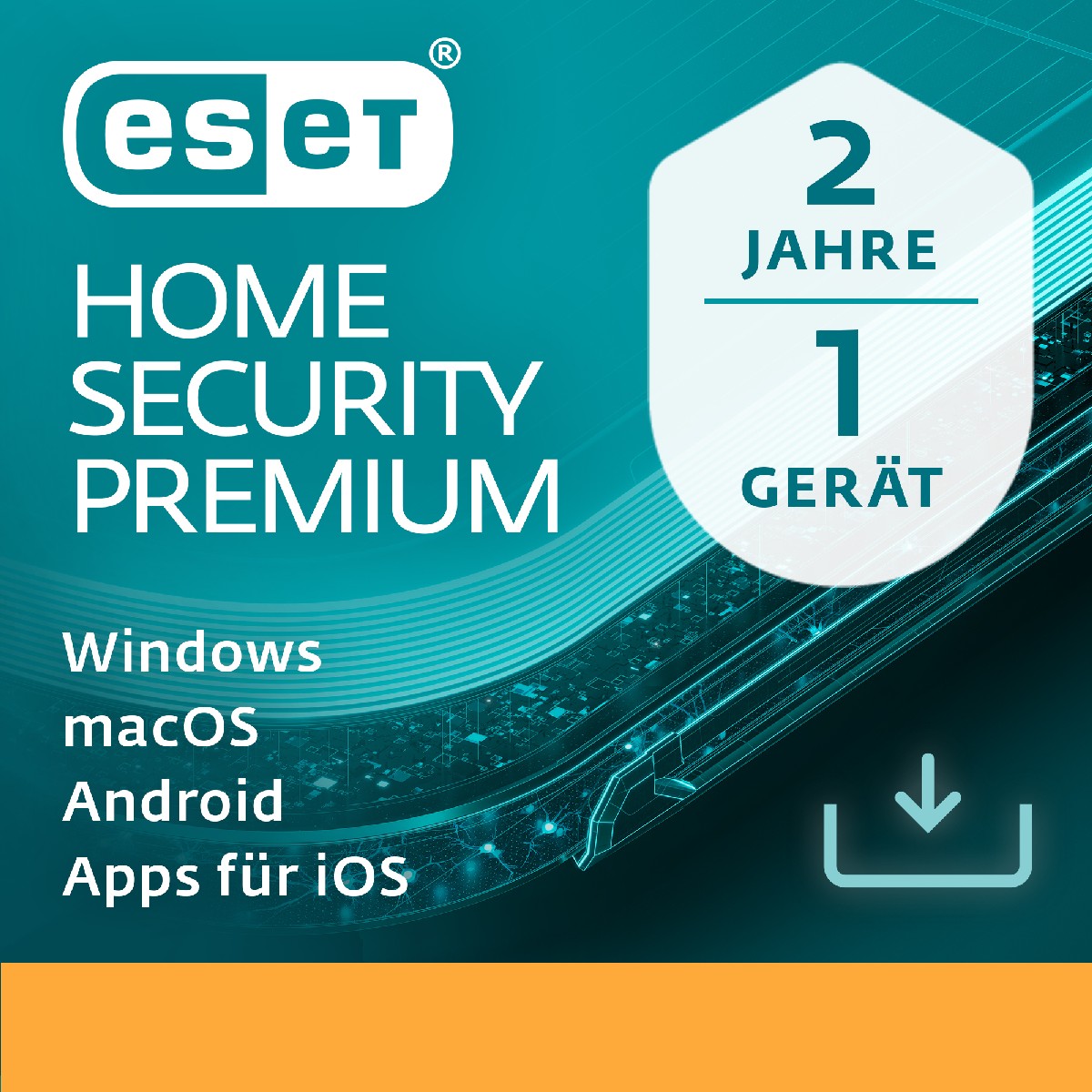 ESET HOME Security Premium 1-Gerät / 2-Jahr / DEUTSCH / KEY (ESD)
