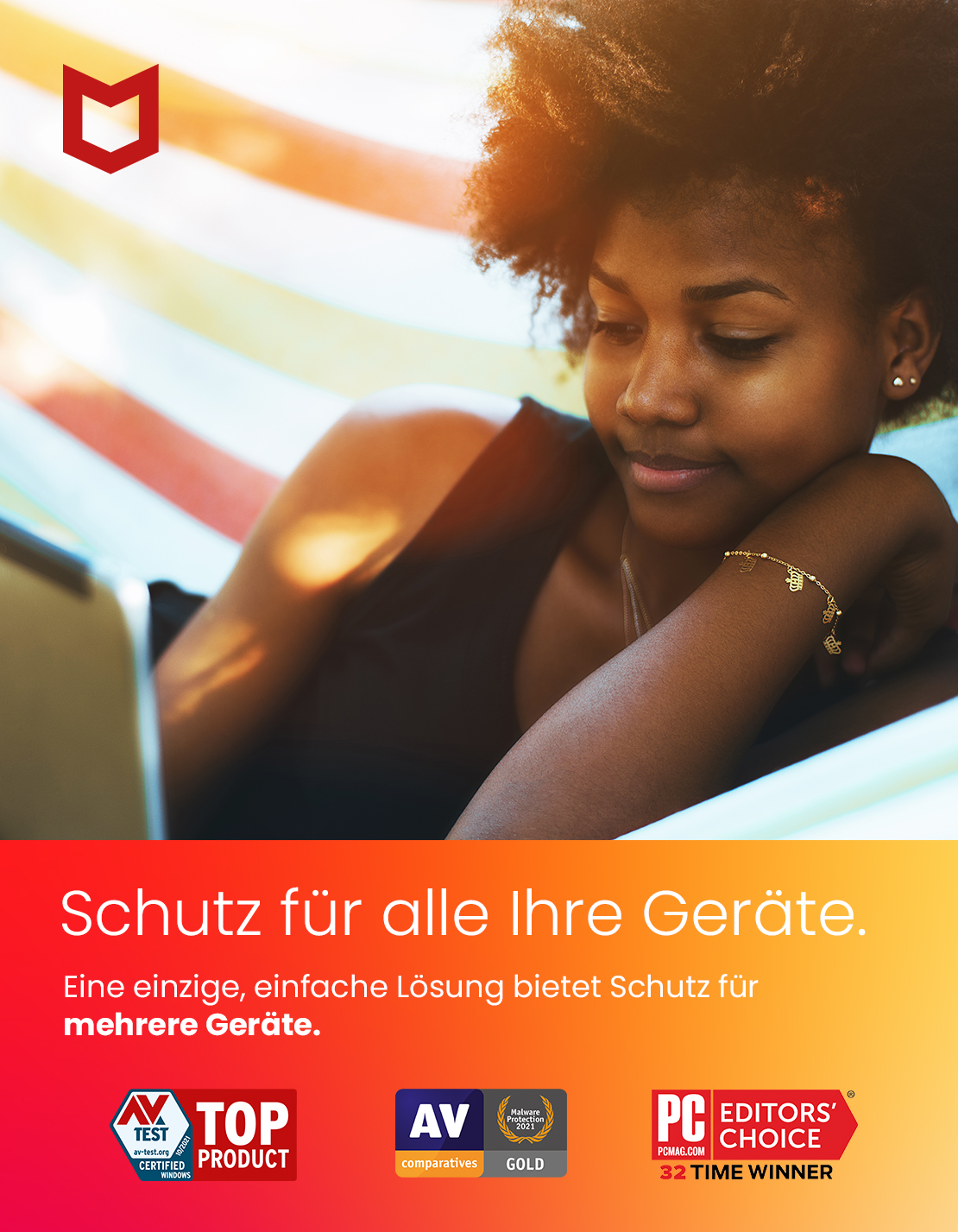McAfee Total Protection 2024 - 5 Geräte - 2 Jahre inkl. VPN / ESD