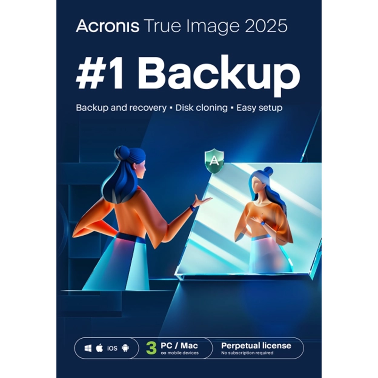 Acronis True Image 2025 / 3 PC/MAC / Dauerlizenz / ESD