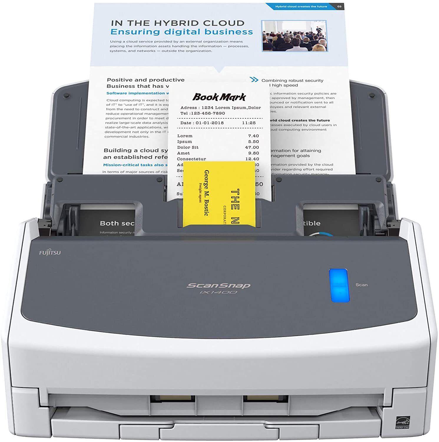 Fujitsu ScanSnap ix1400 DUPLEX Office Dokumentenscanner 