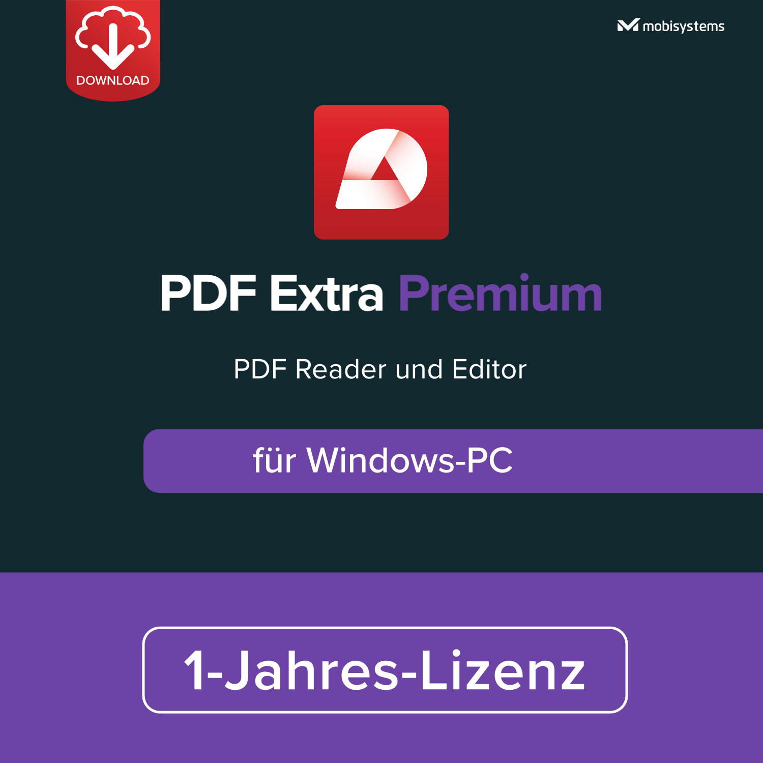 Mobi PDF Extra Premium / 1 PC / 1 Jahr / ESD