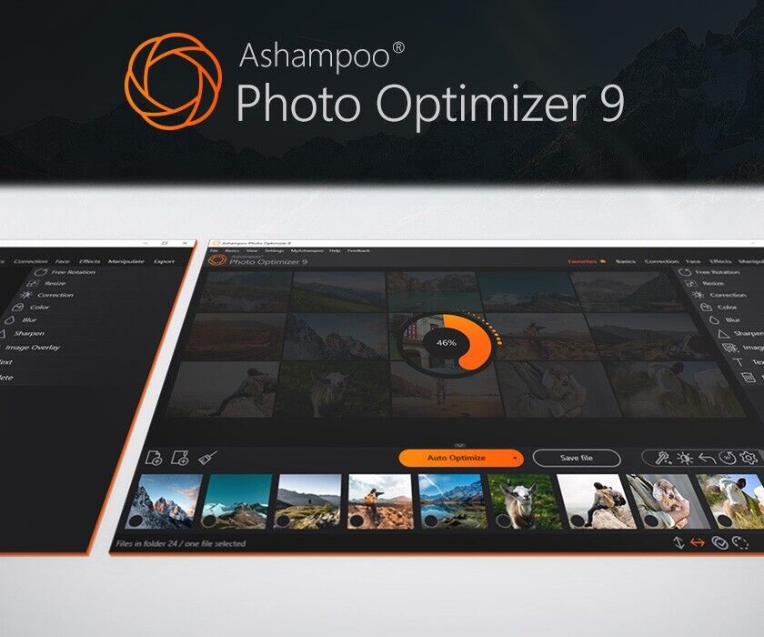 Ashampoo Photo Optimizer 9 / 1 PC / Dauerlizenz / KEY