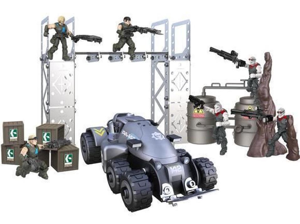 Gears of War - Locust VS Delta Squad - Battle Set (210 Teile) ( 55 x 35 x 9cm ) ( 1,404KG )
