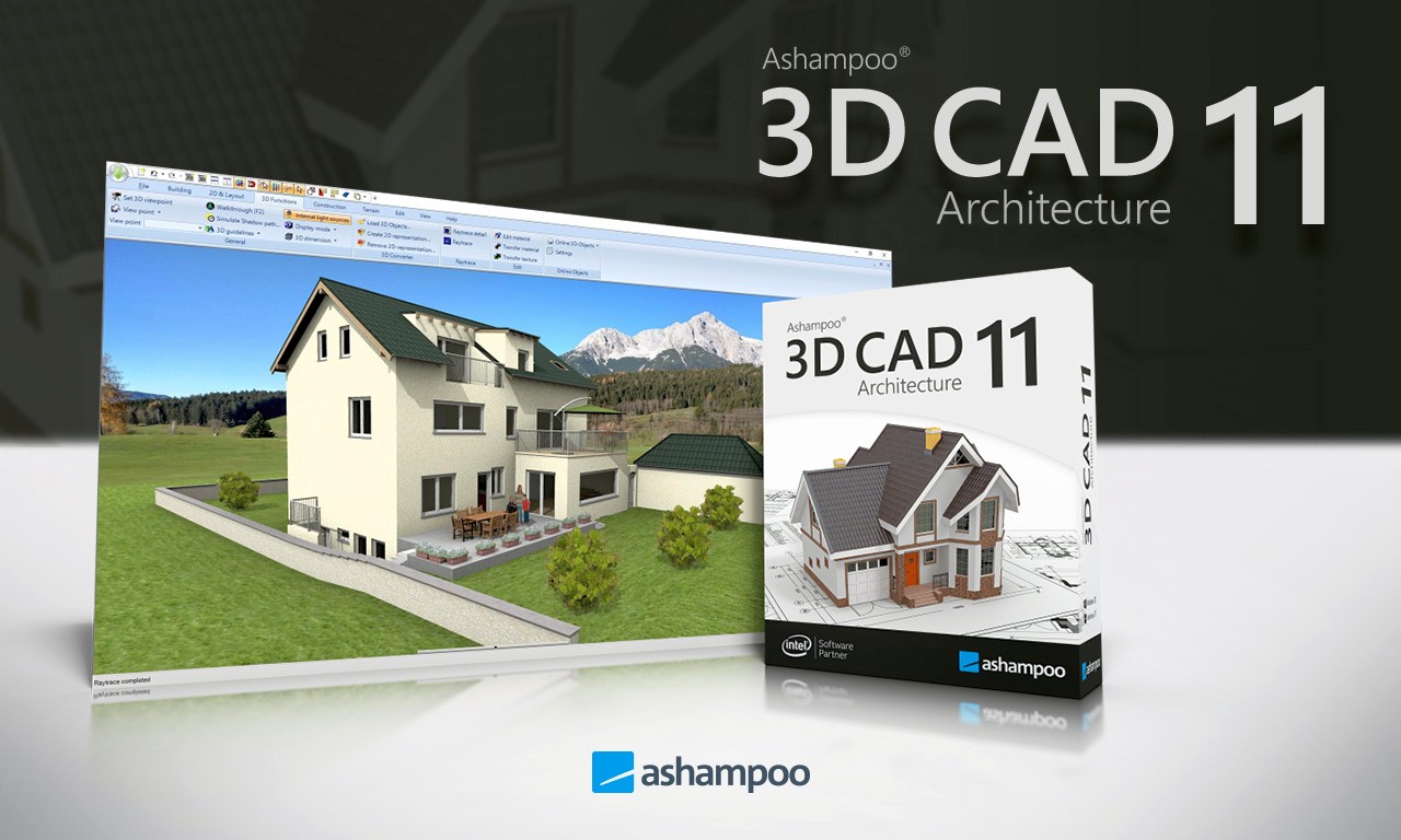 Ashampoo 3D CAD Architecture 11 / 1 Gerät / Dauerlizenz / KEY
