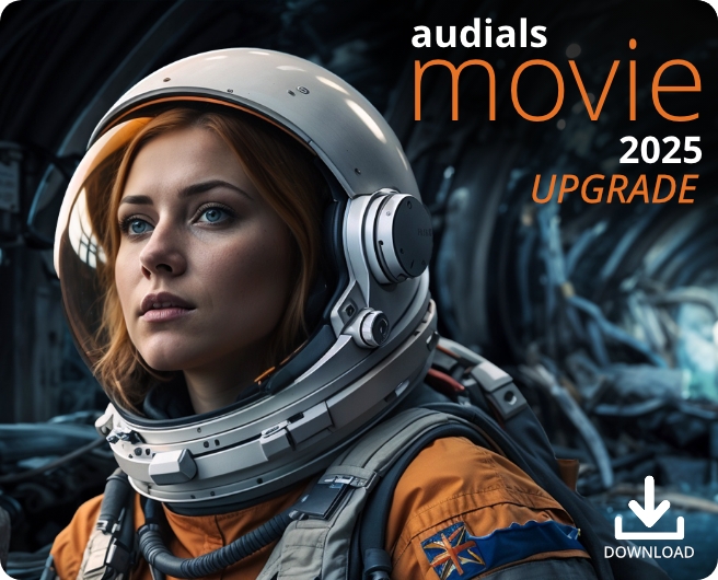 UPG - Audials Movie 2025 Upgrade / 1-PC / Dauerlizenz / Key (ESD)