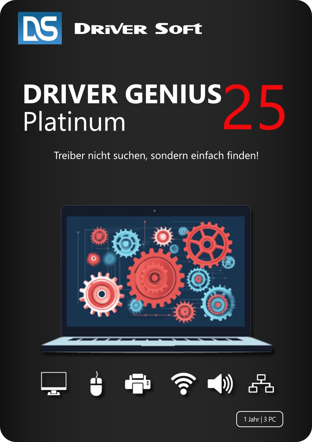 Driver Genius 25 Platinum / 3-Geräte / 1-Jahr / PKC Driver Genius 25 Platinum / 3-Geräte / 1-Jahr / PKC