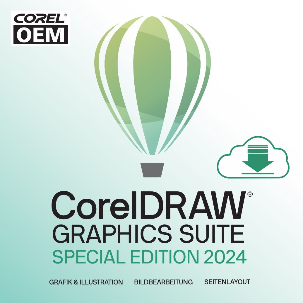 CorelDRAW Graphics Suite Special Edition 2024 / Dauerlizenz / (Win10/11-64bit) OEM / ESD