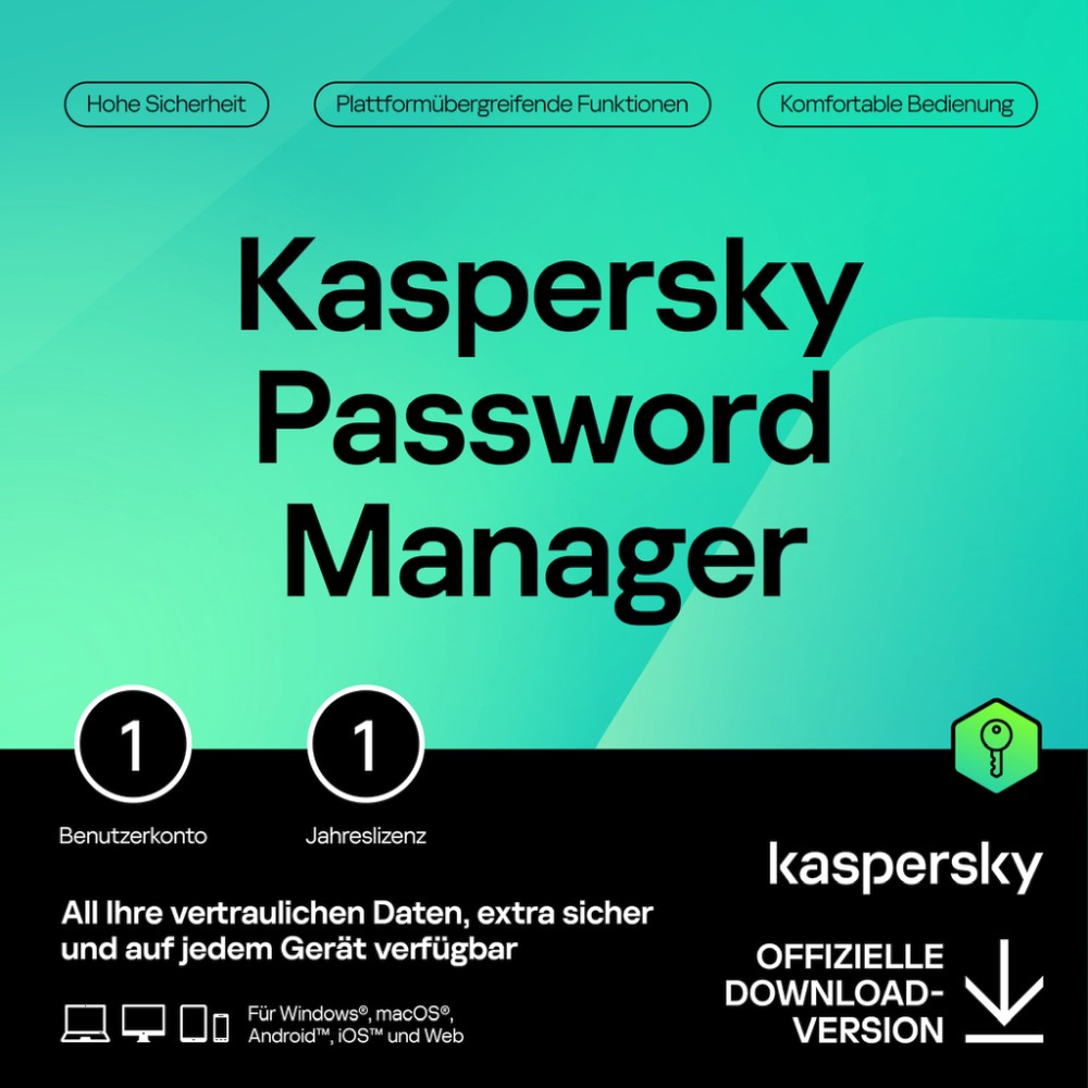 Kaspersky Password Manager 1-Jahr #KEY (ESD)
