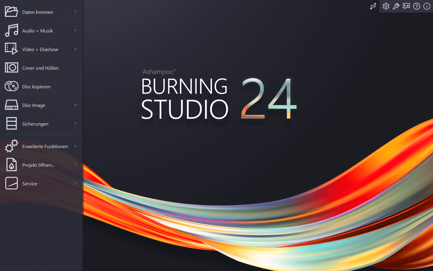 Ashampoo Burning Studio 24 / 1 PC / Dauerlizenz / KEY-Download