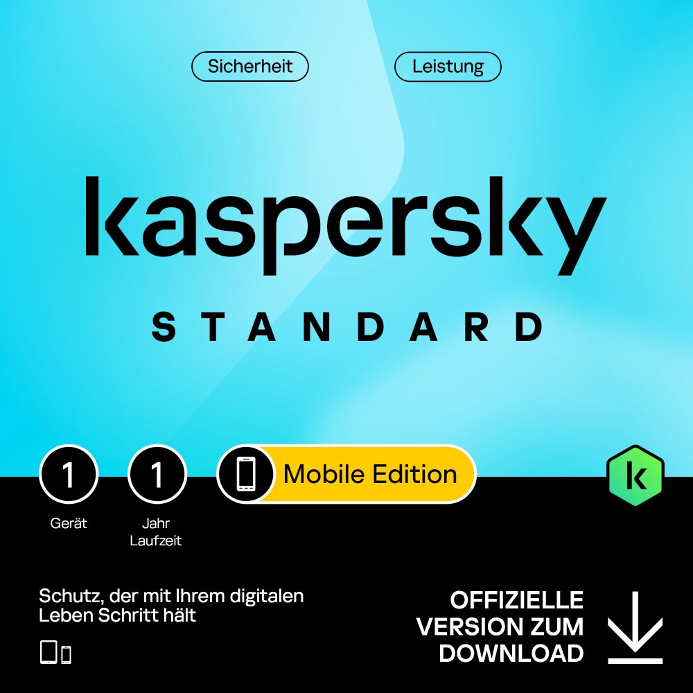 Kaspersky Mobile 2024 1-Gerät / 1-Jahr Internet-Security #KEY (ESD)