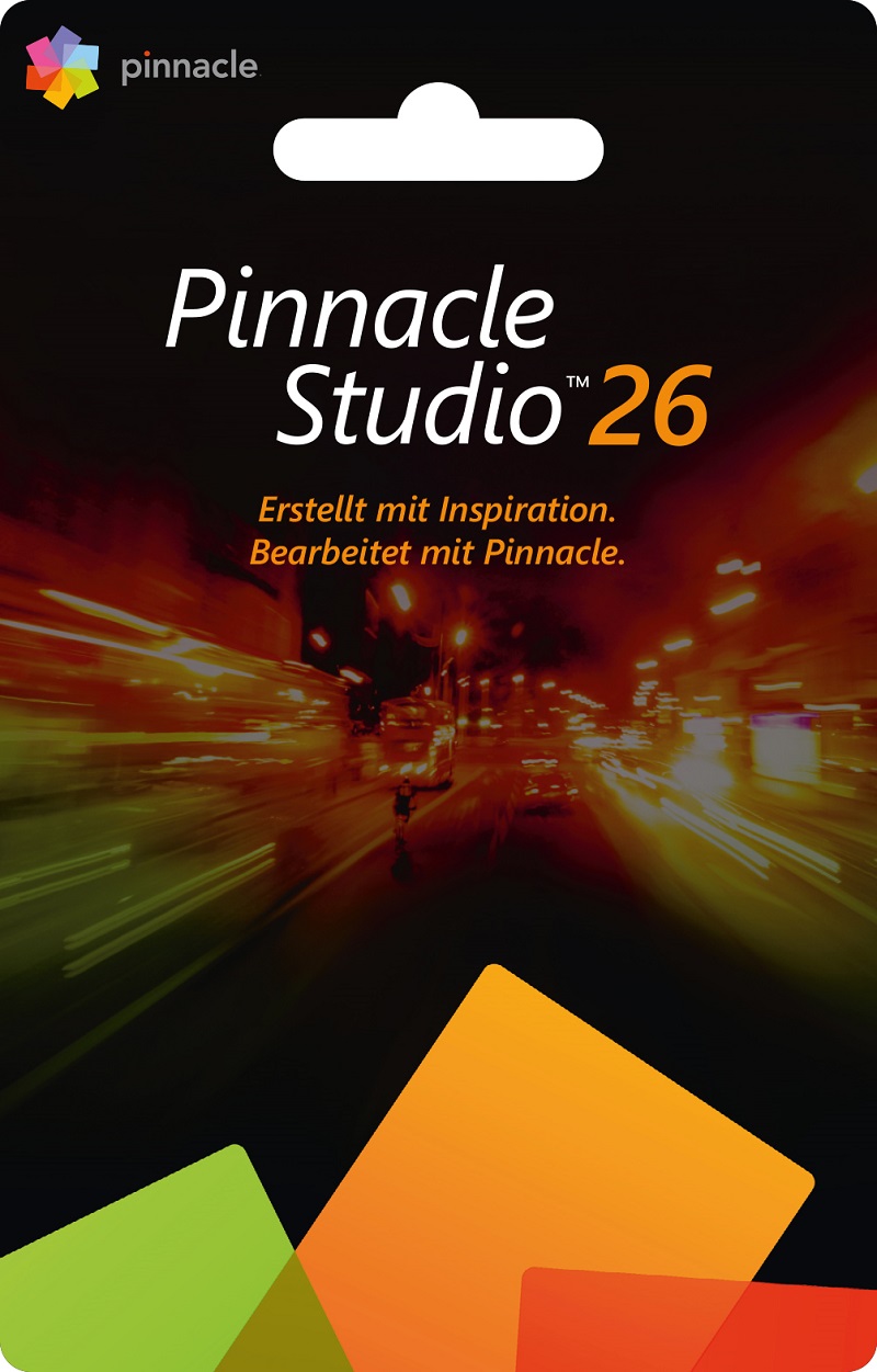 Pinnacle Studio 26 STANDARD /Dauerlizenz / Windows DE/ML /PKC
