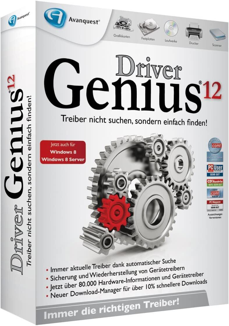 DriverGenius 12 -DE- Win #BOX