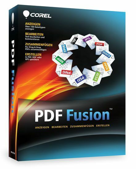 COREL PDF Fusion OEM DE #CD (PaperCase)