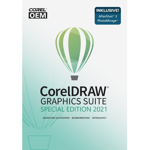 CorelDRAW Graphics Suite Special Edition 2021 OEM (Win10/11-64bit) - Dauerlizenz