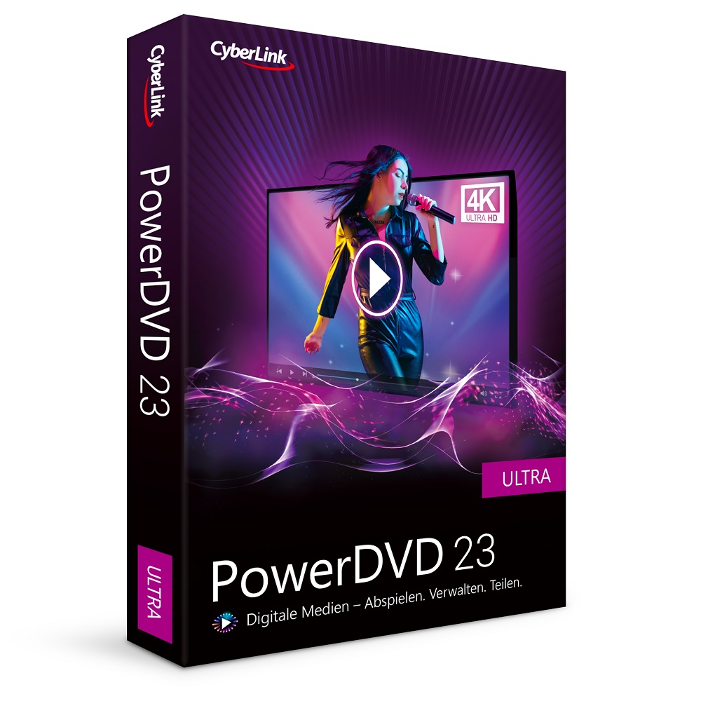 Cyberlink PowerDVD 23 Ultra /1PC /Dauerlizenz /BOX