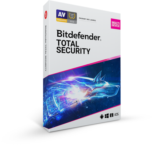 Bitdefender Total Security  - 1, 3, 5, 10 Geräte / 1 oder 2 Jahre
