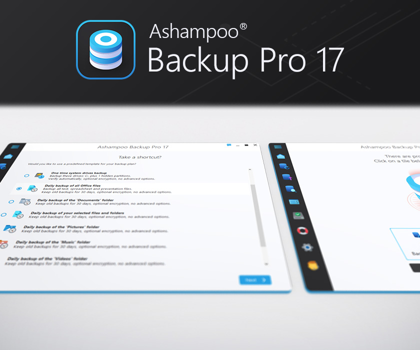 Ashampoo Backup Pro 17, Windows 10/11 (64-bit) / 1 PC / Dauerlizenz / ESD - Download
